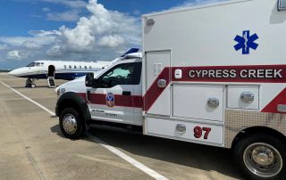 Cypress Creek EMS Signs Contract with American Jet International