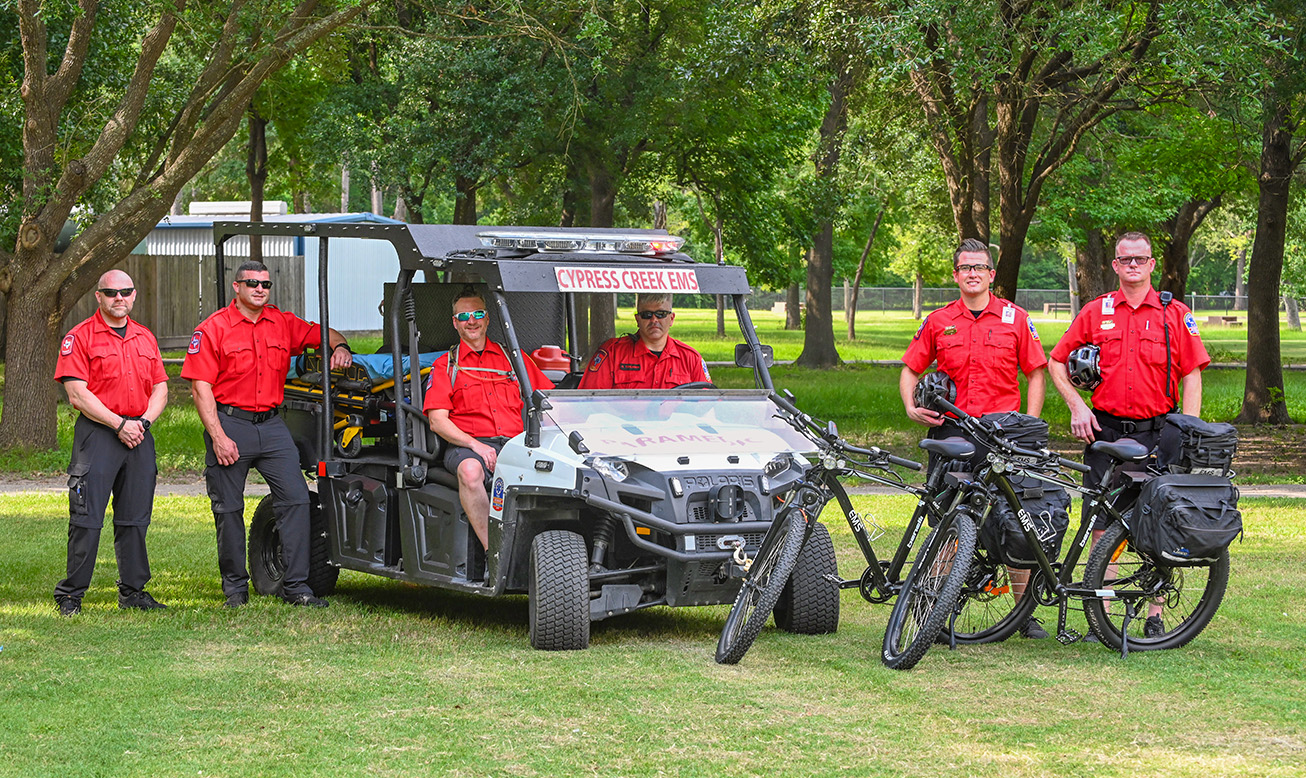 EMS Medical ambulance staff for special community event Medical staff for special community event